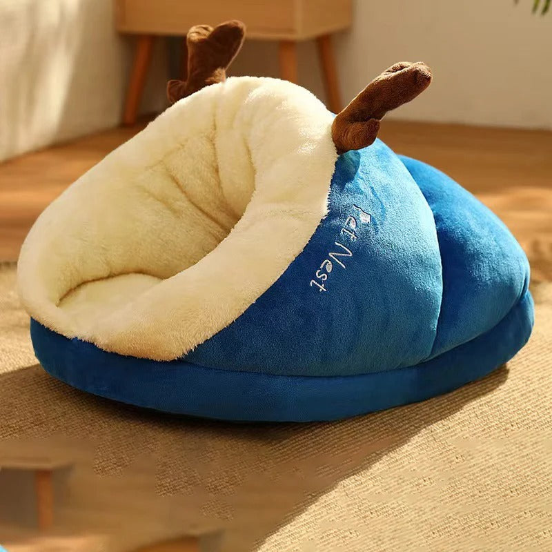 Cozy Cradle - Warm Enclosed Dog & Cat Bed