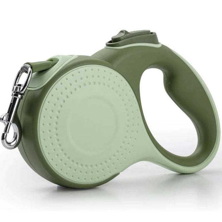 Glow Trek - 2 in 1 LED Automatic Retractable Dog Leash | Tangle Free