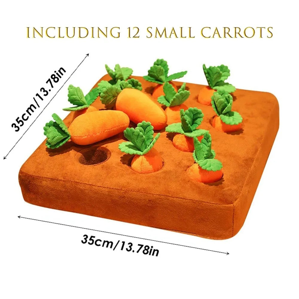 Sniff Nest - Interactive Dog Carrot Feeding Snuffle Mat
