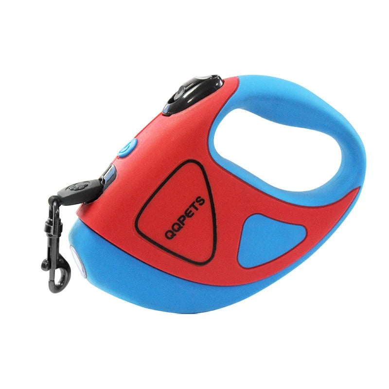 Lume Track - Retractable Explosion Proof Dog Leash with Flashlight