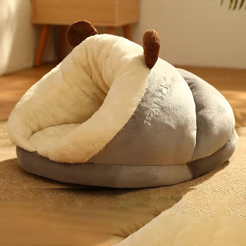 Cozy Cradle - Warm Enclosed Dog & Cat Bed