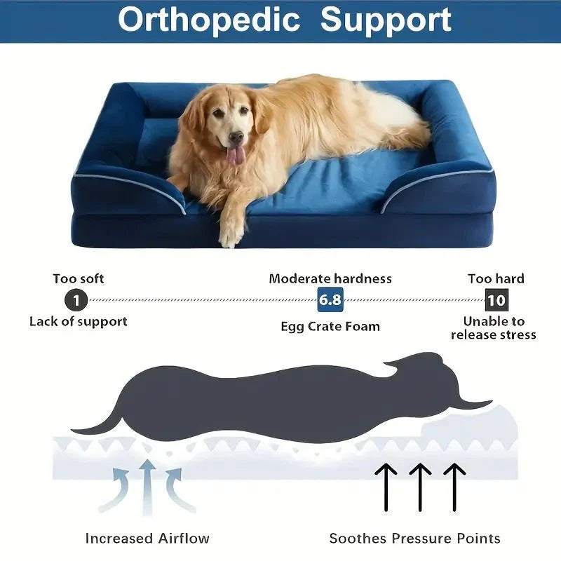 Ortho Bliss - Ultra Comfortable Orthopedic Dog Bed
