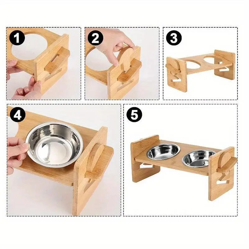 Feeding Hub - Height Adjustable Pet Bowl