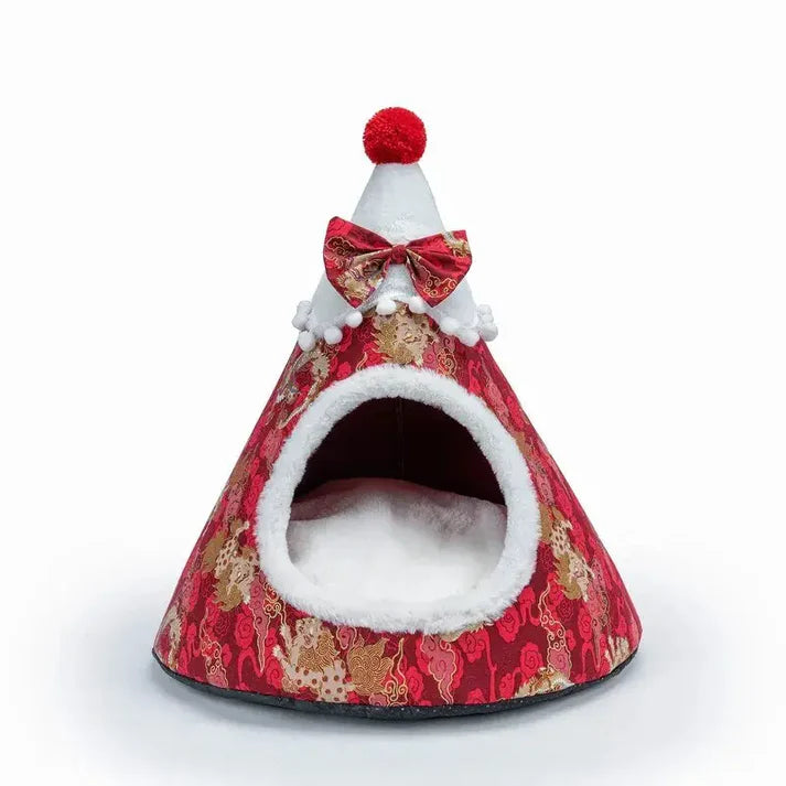Tree Nest - Christmas Tree Dog & Cat Bed