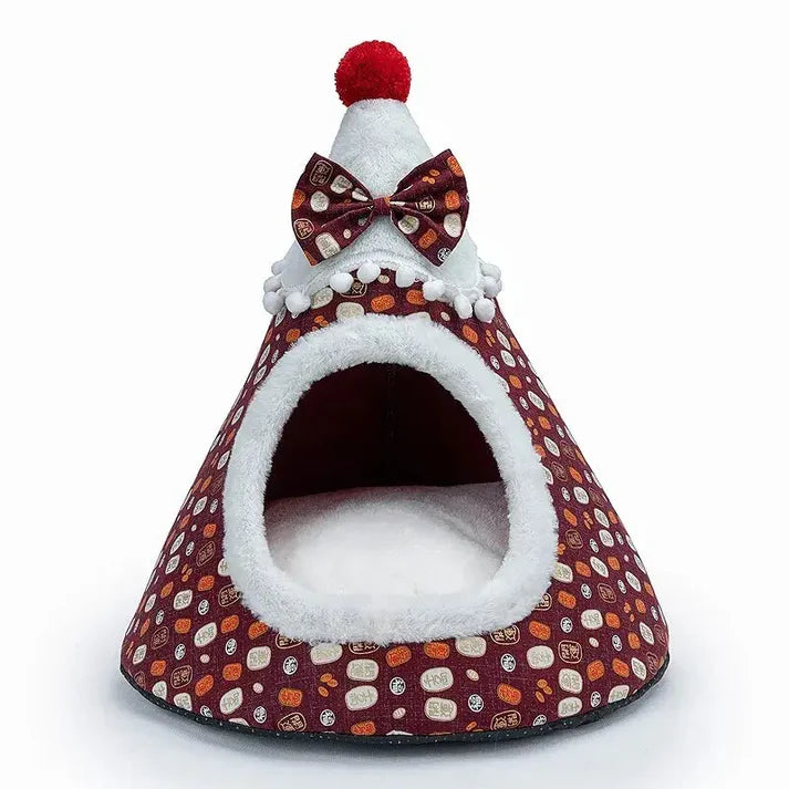 Tree Nest - Christmas Tree Dog & Cat Bed