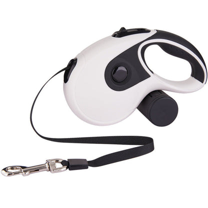 Swift Leash - Retractable Reflective Nylon Dog Leash | Poop Bag Dispenser