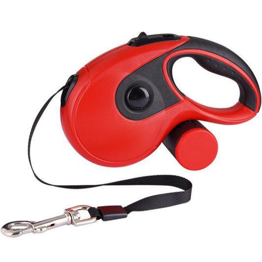 Swift Leash - Retractable Reflective Nylon Dog Leash | Poop Bag Dispenser