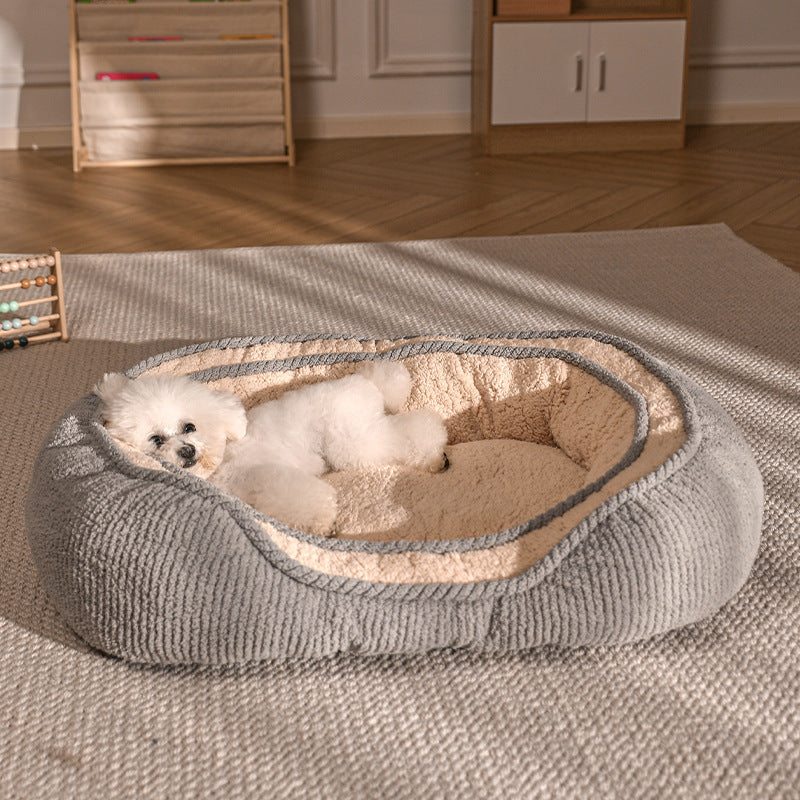 Sleep Cloud - Deep Cushion Dog Bed for Calming & Restful Sleep