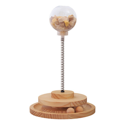 Paw Maze – Interactive Cat Treat Dispenser Toy for Indoor Play