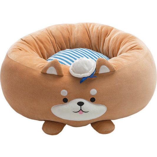 Snuggle Bed - Plush Dog Bed for Small & Medium Dogs