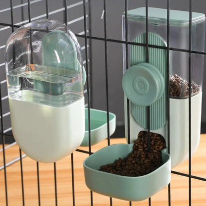 Cage Mate - Automatic Pet Feeder & Water Bottle