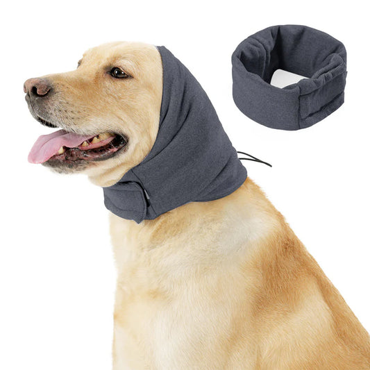 Calm Cover - Adjustable Anti-Scare Dog Headgear Wrap