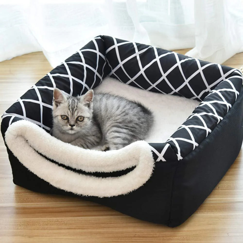 Feline Retreat - 3 in 1 Cozy Cat Bed