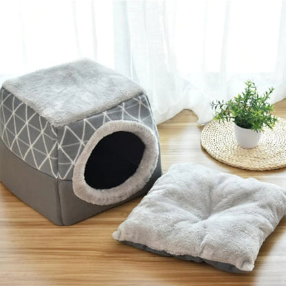 Feline Retreat - 3 in 1 Cozy Cat Bed