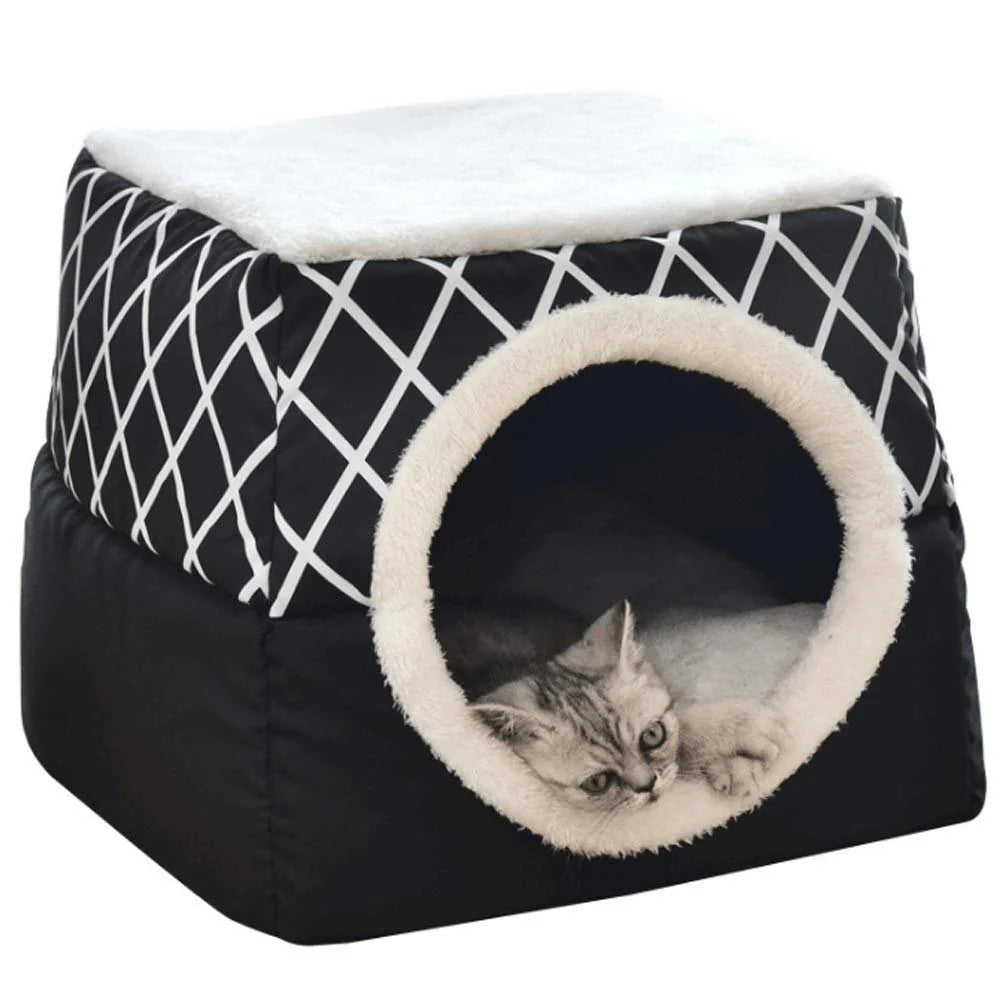 Feline Retreat - 3 in 1 Cozy Cat Bed