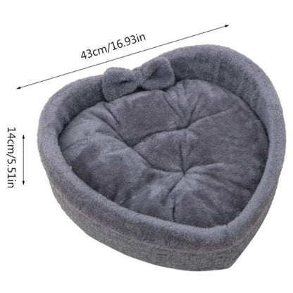 Heart Nest - Warm & Cozy Pet Bed for Valentines Day