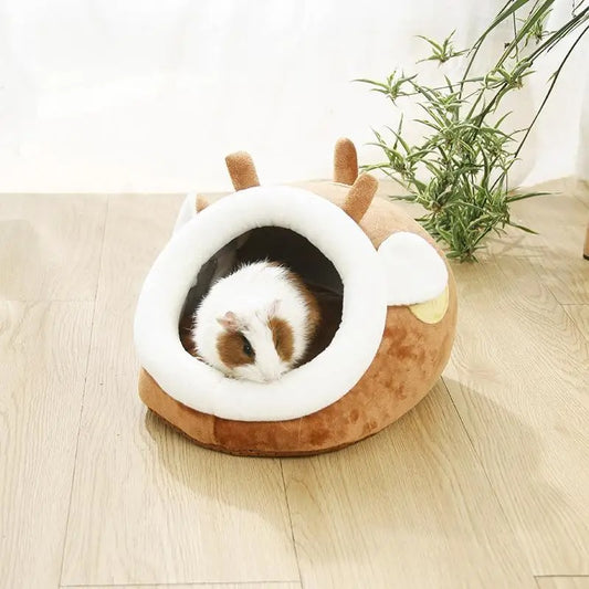 Snuggle Nook - Plush Rabbit & Hamster Bed