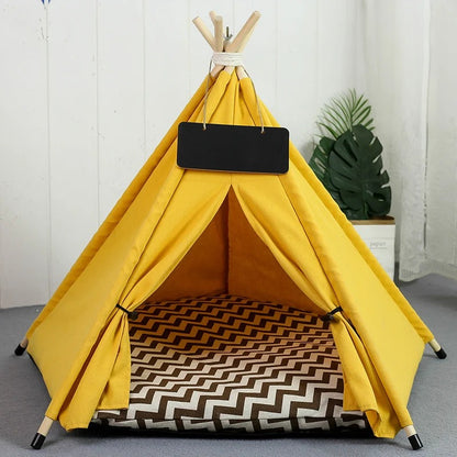 Purr Teepee - Cozy Cat & Dog House