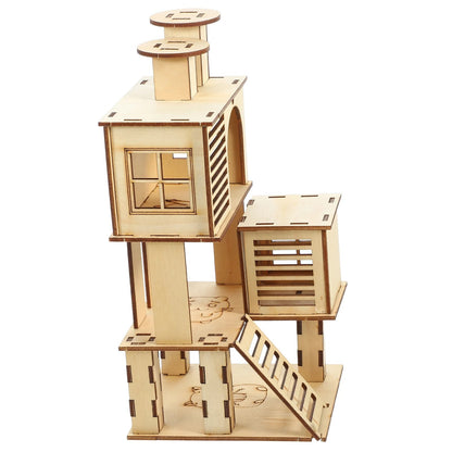 Hamster Haven - Multi Level Hamster House