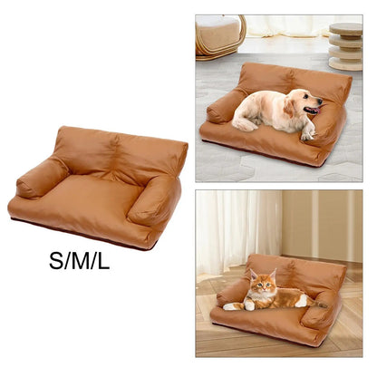 Fur Retreat - Elevated Plush Pet Sofa Bed