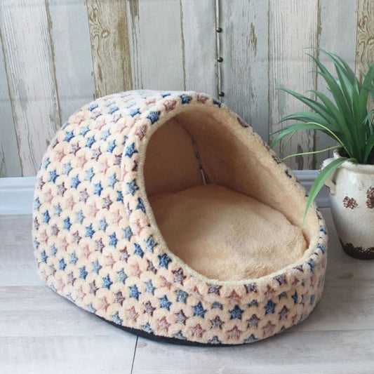 Cozy Retreat - Washable Enclosed Cat Bed