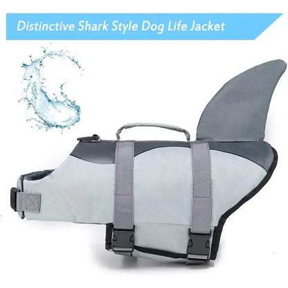 Aqua Guard - Dog Life Jacket with Fins