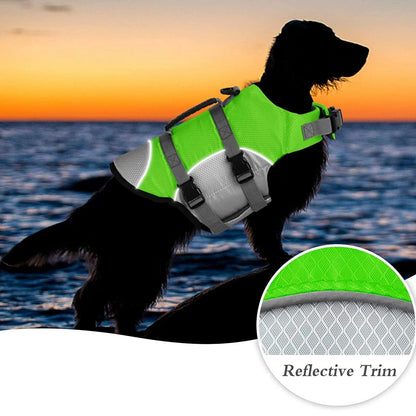 Hydro Hound - Adjustable Reflective Dog Life Jacket