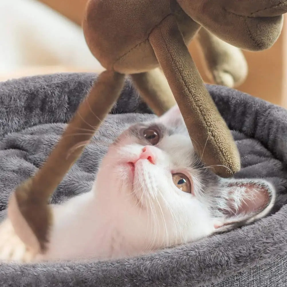 Heart Nest - Cozy Heart Cat Bed for Valentines Day