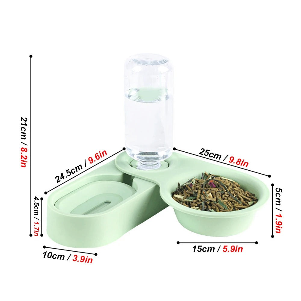 Hopper Dish - Raised Small Rabbit Feeder