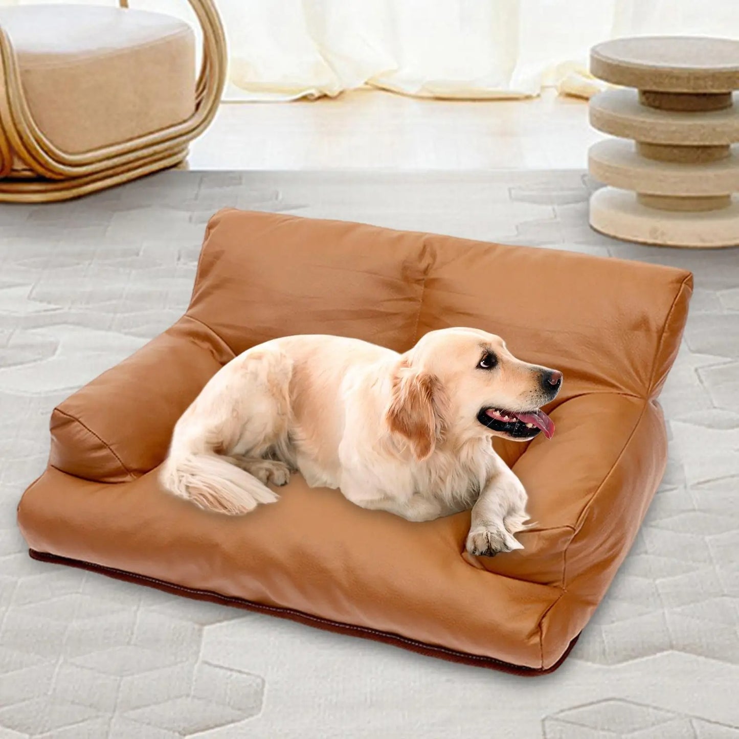 Fur Retreat - Elevated Plush Pet Sofa Bed