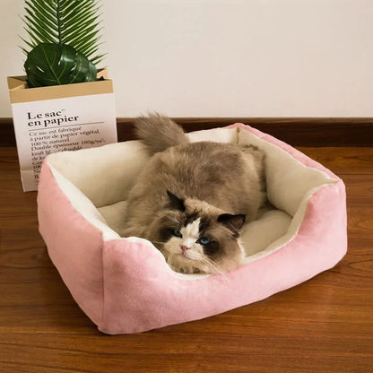 Purr Nest - Cozy & Warm Cushioned Cat Bed