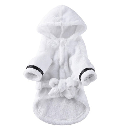 Cozy Paws - Absorbent Dog Bathrobe Towel