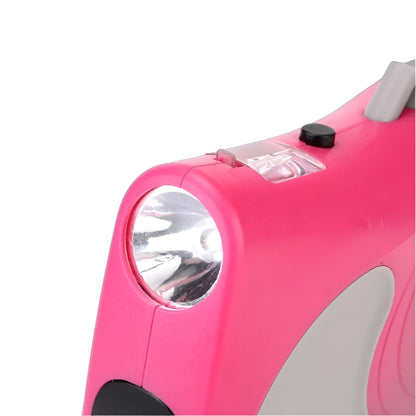 Lume Leash - Retractable Dog Leash with Flashlight | Tangle Free