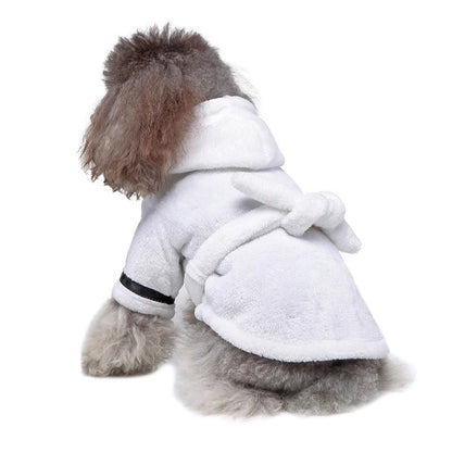 Cozy Paws - Absorbent Dog Bathrobe Towel