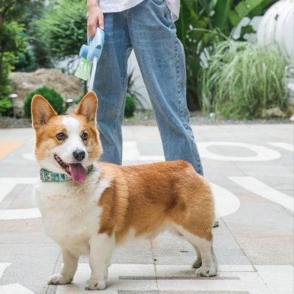 Glow Grip - Retractable Dog Leash with Light & Poop Bags | Tangle Free