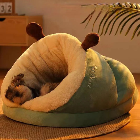 Cozy Cradle - Warm Enclosed Dog & Cat Bed