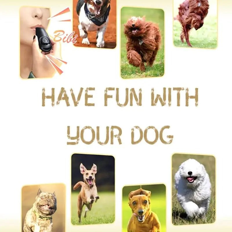 Click Smart - 2 in 1 Dog Training Clicker & Whistle