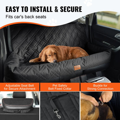 Ride Protect - Waterproof Dog Car Back Seat Cover