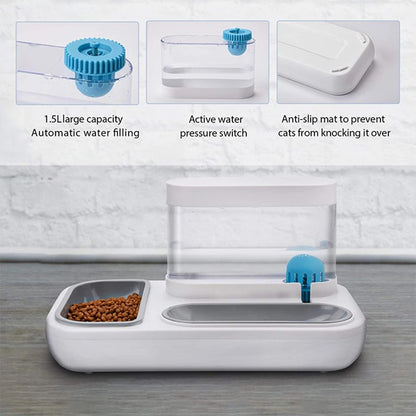Feed Flow - Automatic Pet Feeder & Water Dispenser