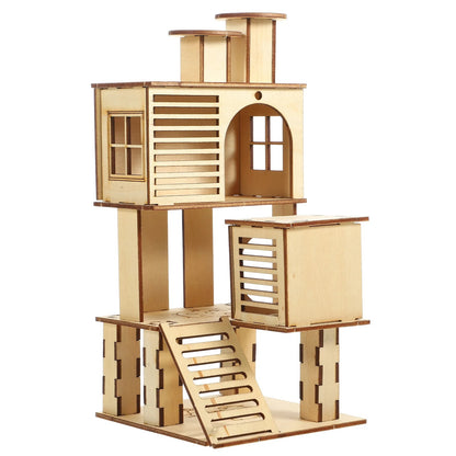 Hamster Haven - Multi Level Hamster House