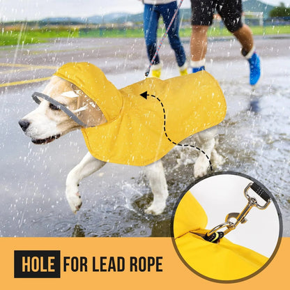 Rain Paw - Waterproof Dog Raincoat Jacket