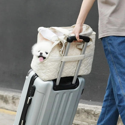 Tail Tote - Portable Dog Carrier Shoulder Bag