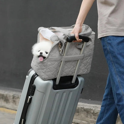 Tail Tote - Portable Dog Carrier Shoulder Bag
