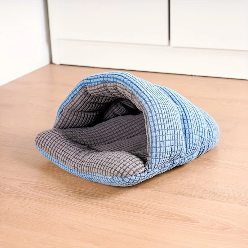 Snug Burrow - Plush Rabbit Bed