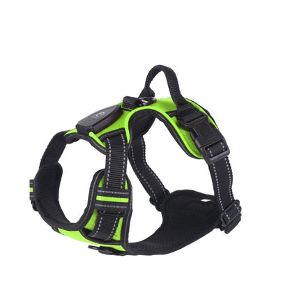 Glow Guard - LED Reflective Dog Collar Harness