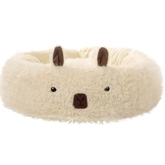 Fluffy Retreat - Fluffy Cat & Dog Bed for Ultimate Relaxation