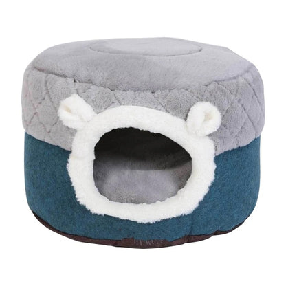 Nap Nest - 2 in 1 Cozy Enclosed Cat Bed