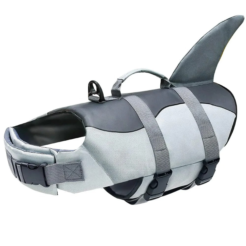 Aqua Guard - Dog Life Jacket with Fins