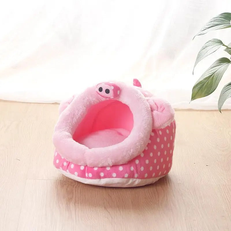 Snuggle Nook - Plush Rabbit & Hamster Bed