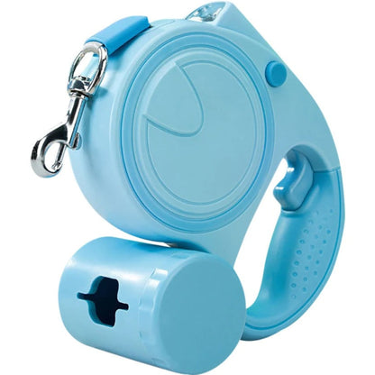 Glow Grip - Retractable Dog Leash with Light & Poop Bags | Tangle Free